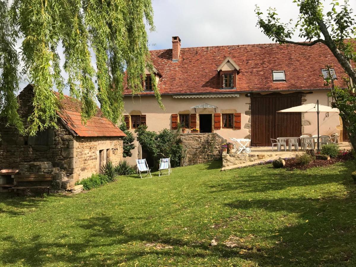 فيلا Oyeفي Gite Le Mur Magnifique Longere Au Bourgogne-Du-Sud المظهر الخارجي الصورة